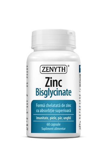 Zinc Bisglycinate, 60 capsule, Zenyth
