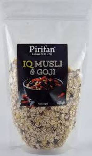 Musli crocant cu ciocolata, Musli IQ, 400 g, Pirifan