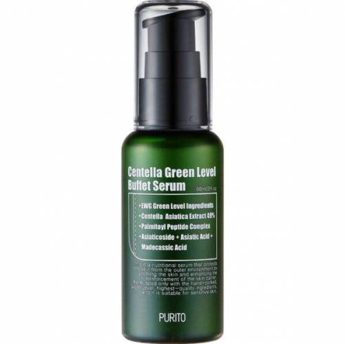 Centella Green Level Buffet Serum, 60ml - Purito