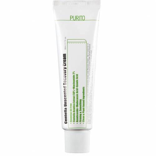 Centella Unscented Recovery Cream, 50ml - Purito