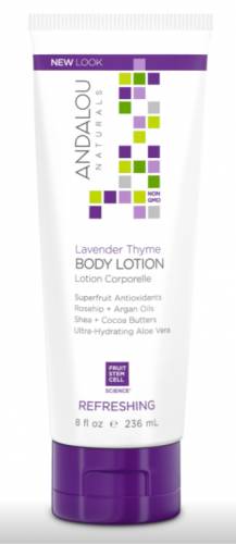Lotiune de corp, Lavender Thyme Refreshing Body Lotion, 236ml - Secom - Andalou