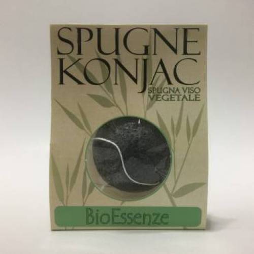 Burete din konjac Negru - Bio Essenze