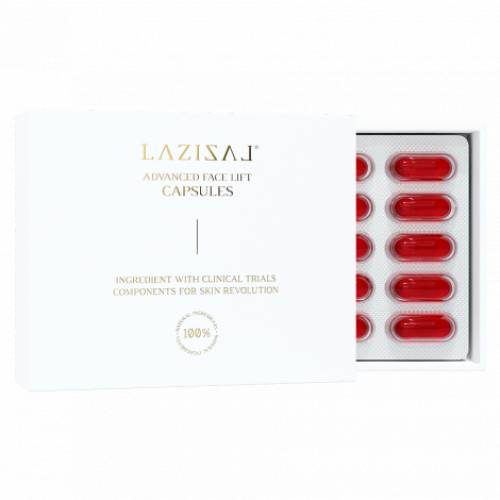 LAZIZAL Advanced Face Lift Capsules - DuoLife