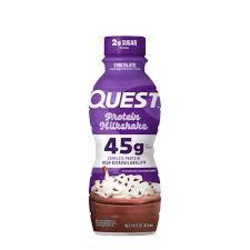 Milkshake Proteic Cu Aroma De Ciocolata, Quest Protein Milkshake Rtd, 414 ml, Gnc