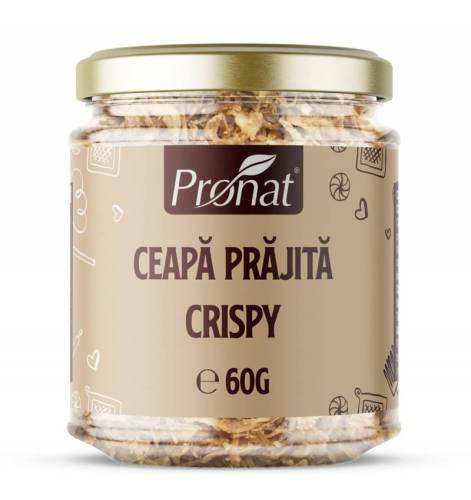 Ceapa prajita crispy, 60 g, Pronat