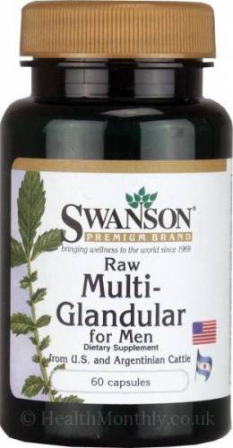 Glandular For Men, 60cps - Swanson