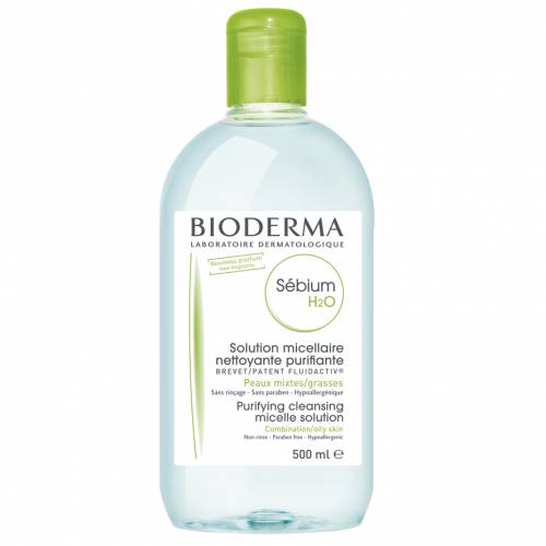 Apa micelara pentru ten mixt si gras, Sebium H2O, 500ml - Bioderma