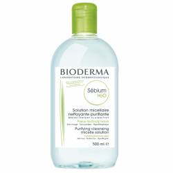 Apa micelara pentru ten mixt si gras, Sebium H2O, 500ml - Bioderma