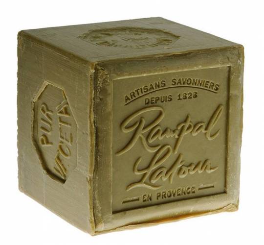 Sapun organic de Marsilia 72% ulei de măsline, 600g - Rampal Latour