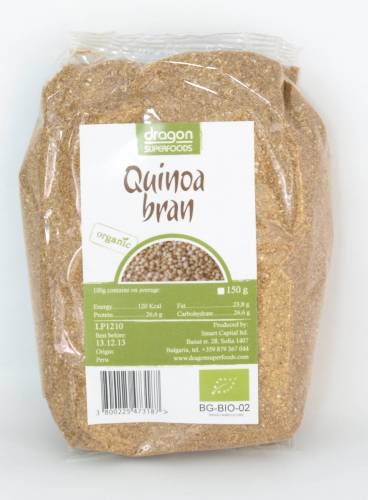 Tarate de quinoa eco-bio 150g - Dragon Superfoods