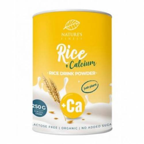 Lapte instant de orez cu calciu, eco-bio, 250g - Nutrisslim