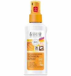 Crema - Spray de protectie solara cu ulei de floarea soarelui - eco-bio 125ml - Lavera