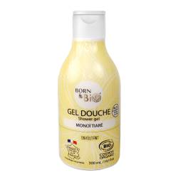 Gel de dus cu tiare monoi, eco-bio, 300ml - Born to Bio