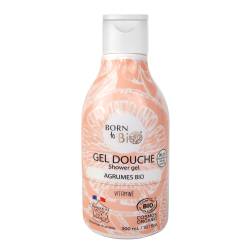 Gel de dus cu citrice, eco-bio, 300ml - Born to Bio