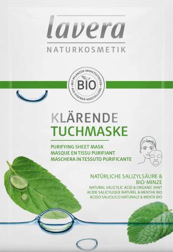 Masca Servetel Purificatoare, Eco-bio, 1buc - LAVERA