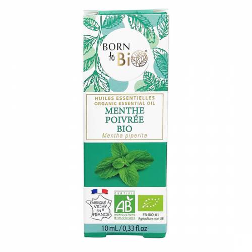 Ulei Esential de Menta Piperita, eco-bio, 10ml - Born to Bio