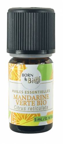 Ulei esential de mandarina verde, eco-bio, 5ml - Born to Bio