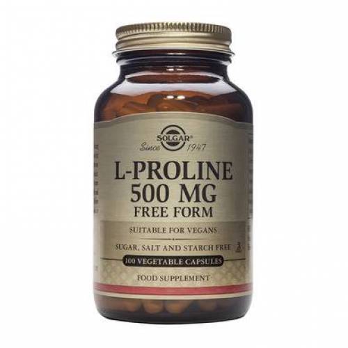 L-Proline 500mg 100cps - SOLGAR