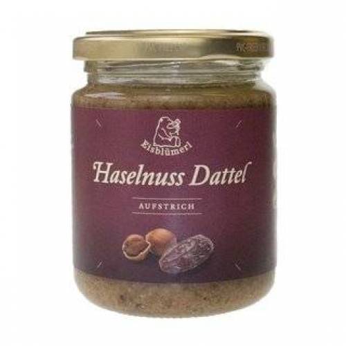 CREMA ALUNE DE PADURE CU BUCATI DE CURMALE, ECO-BIO, 250g - EISBLUMERL