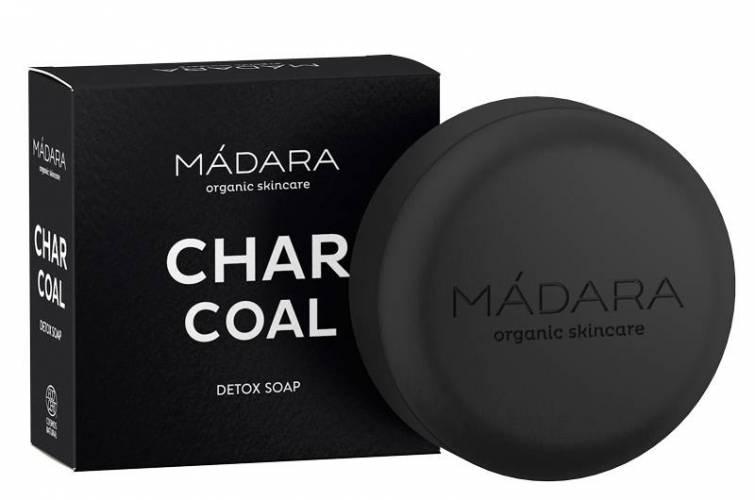 Sapun organic detox, Charcoal, 90g - Madara