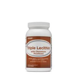 Lecitina Cu Crom Picolinat, 500mg, 100 Capsule - GNC