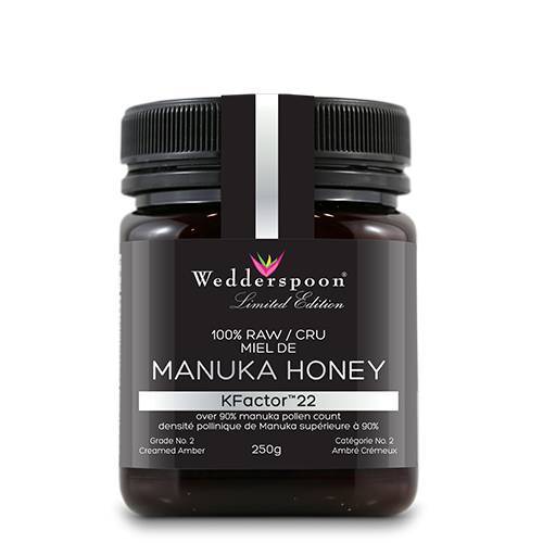 Miere MANUKA RAW - KFactor 22+ - 250g - Wedderspoon