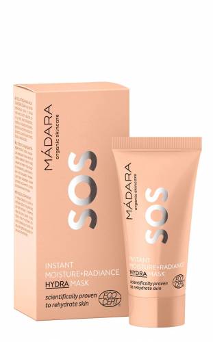 Masca hidratanta si iluminatoare, Sos hydra, 12ml - Madara
