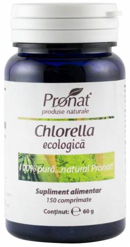 Chlorella – eco-bio 150cp - Medicura - Pronat