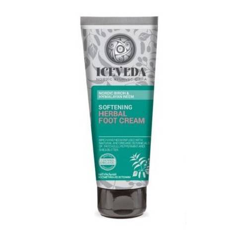 Crema softening pentru picioare cu Mesteacan Nordic si Neem de Himalaya, 75ml - Iceveda