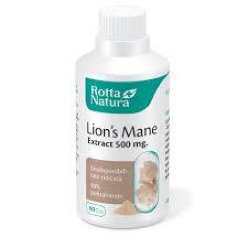 Lion's Mane, 500 mg, 90 capsule, Rotta Natura