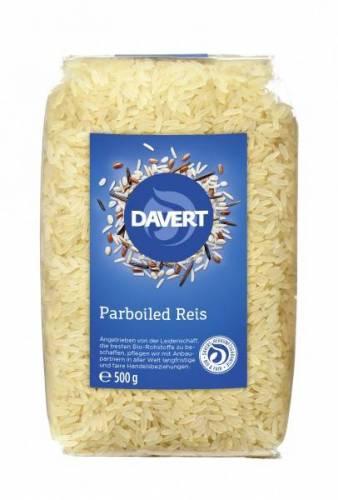 Orez alb prefiert bob lung, eco-bio, 500g - DAVERT