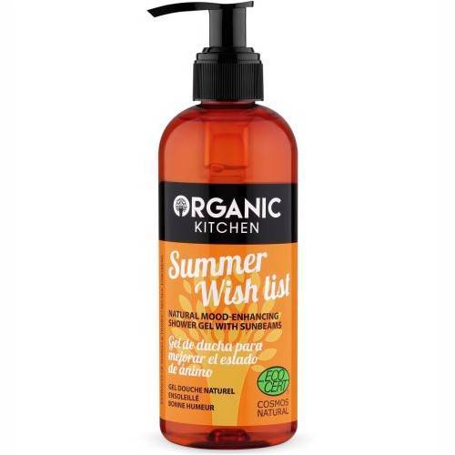 Gel de dus natural cu extract de Mango, 260ml - Organic Kitchen