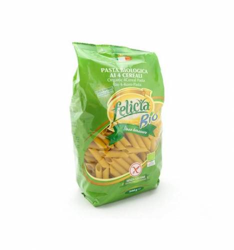 Tortiglioni din faina multicereale - eco-bio 500g - Felicia Bio