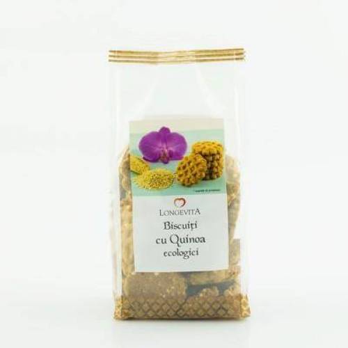 BISCUITI CU QUINOA ECO-BIO 150g - LONGEVITA