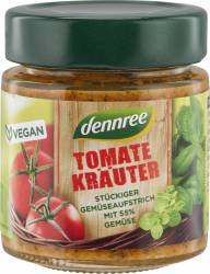 Pasta de legume cu rosii, eco-bio, 120g - Dennree