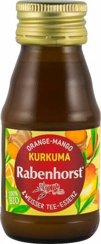 Shot cu kurkuma si ceai alb, 60ml - Rabenhorst