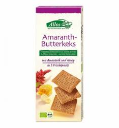 Biscuiti din amarant, cu unt - eco-bio 150g - Allos