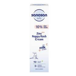 Crema de protectie si vindecare, pentru zona scutecului cu Zinc ++, 100ml, Sanosan