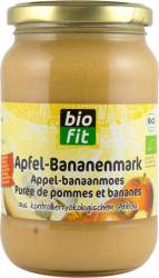 Piure de mere cu banane, eco-bio 360gr Bio Fit