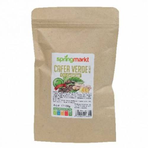 Cafea Verde Macinata + Ghimbir 150g - Adams Vision