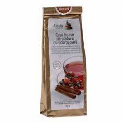 Ceai fructe de padure cu scortisoara 50g, Alevia