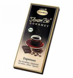 Ciocolata amaruie Espresso, 55% cacao, 100g - Liebhart’s Amore Bio