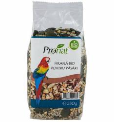 Amestec de seminte bio pentru pasari, 250g - Pronat