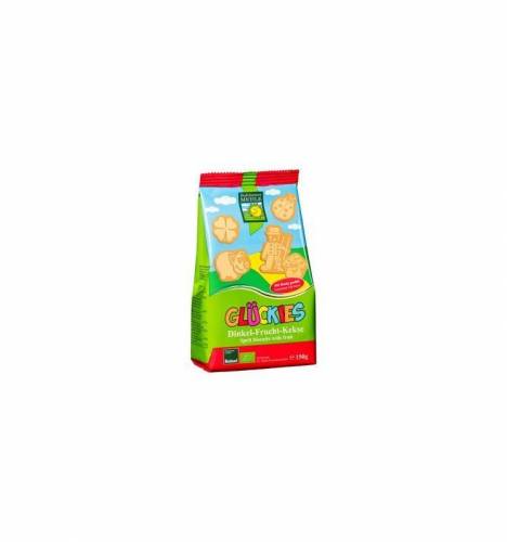Gluckies biscuiti din grau spelta si fructe - eco-bio 150g - Bohlsener Muhle