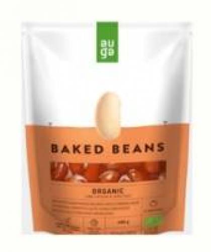 Fasole boabe in sos tomat, eco-bio, 400g - Auga