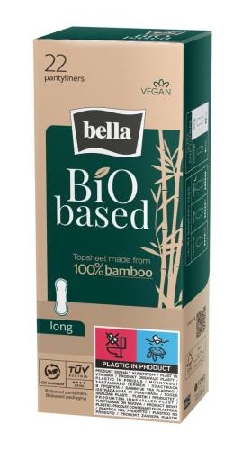 Absorbante zilnice Bio Based Long, 22 bucati, Bella