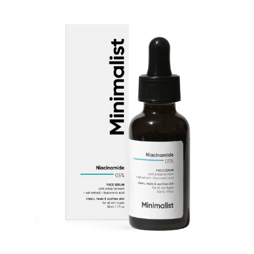 Ser 5% Niacinamide pentru ten uscat si sensibil, 30ml, Minimalist
