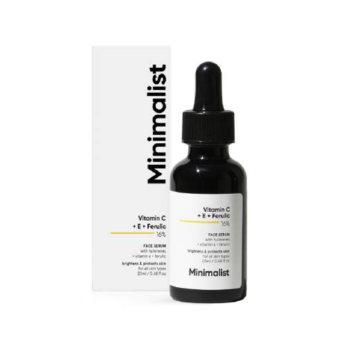 Ser cu vitaminele C, E si Ferulic 16%, 30ml, Minimalist