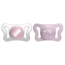 Set suzete din silicon PhisioForma Micro 0-2 luni, 2 bucati, Chicco