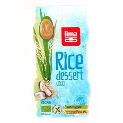 Desert din orez cu cocos bio 2x100g - Lima